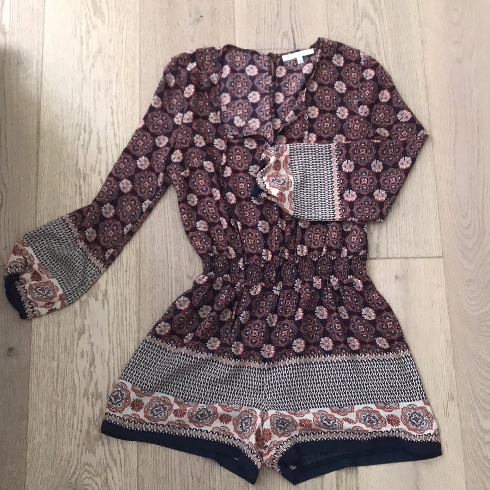 Long sleeved romper